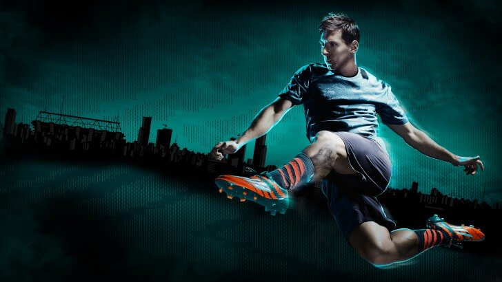Lionel Messi Adidas Commercial Wallpaper