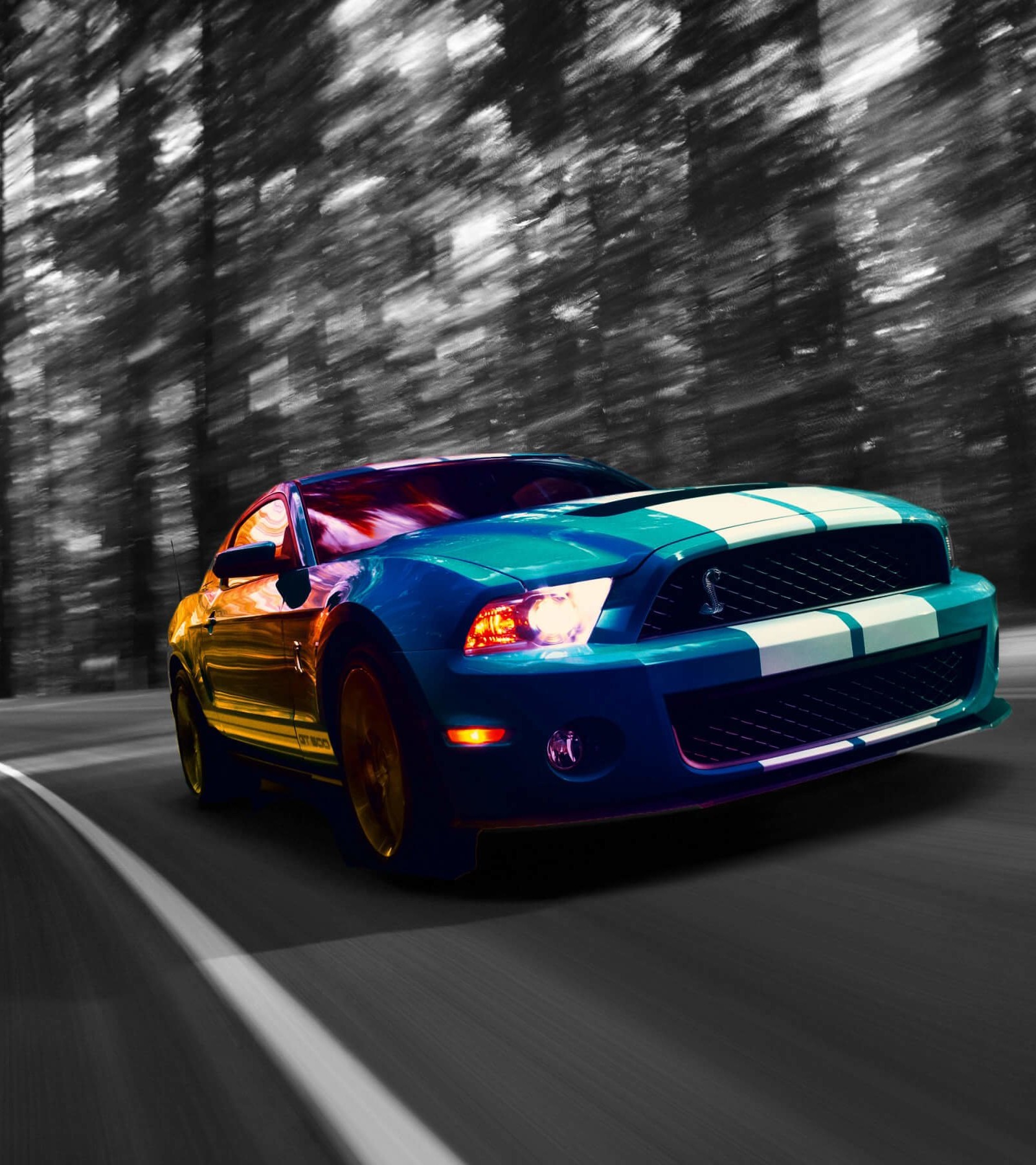 Ford Mustang Shelby GT500 Wallpaper for Amazon Kindle Fire HDX 8.9