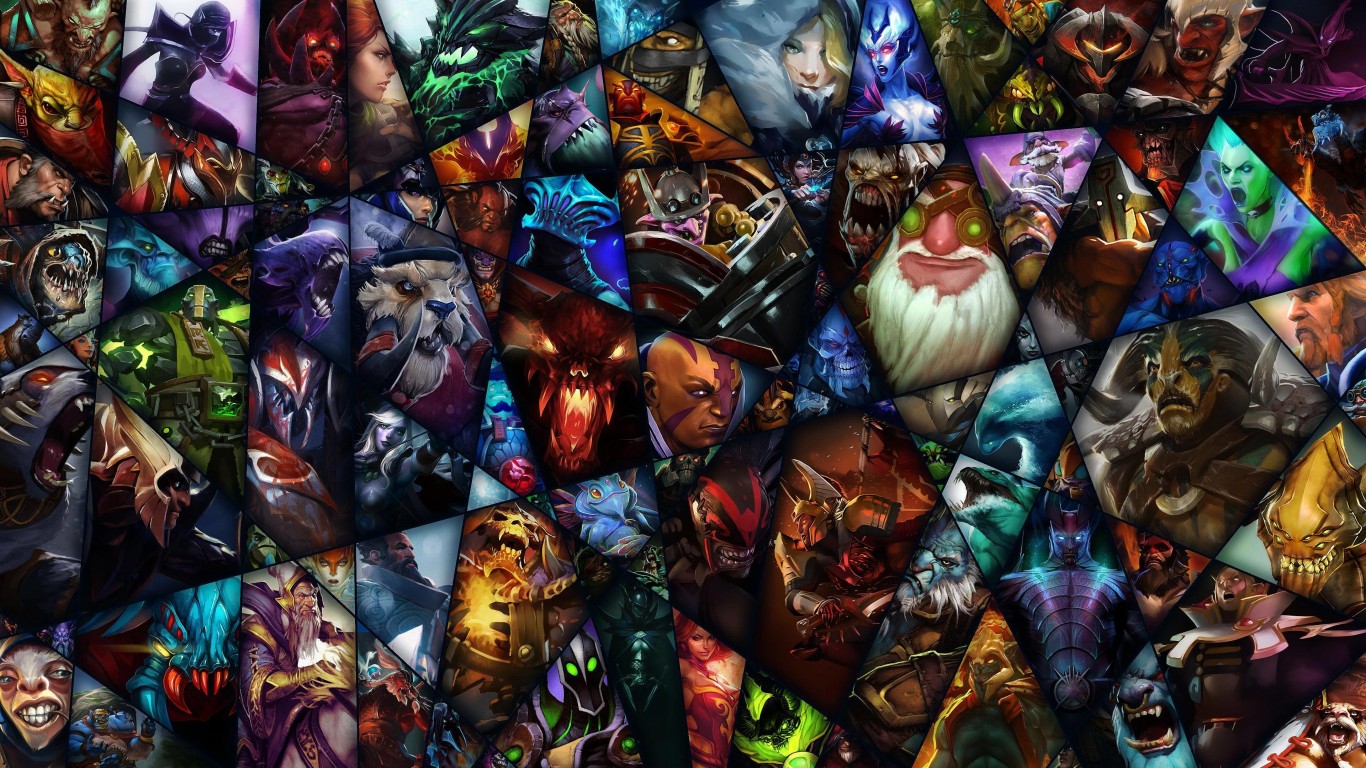 Dota 2 HD wallpaper for 1366x768 screens - HDwallpapers.net