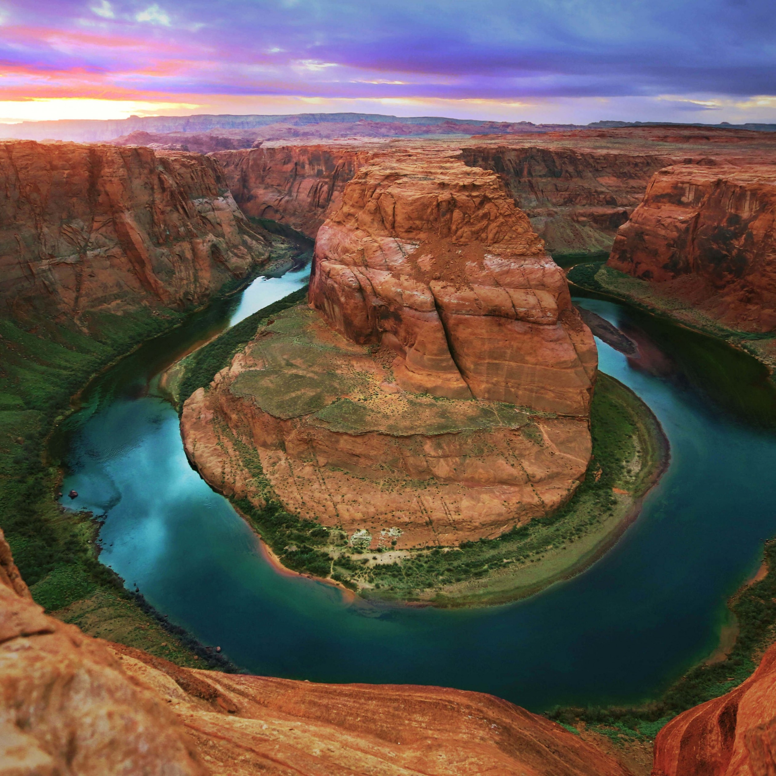 Download Horseshoe Bend HD wallpaper for iPad Air - HDwallpapers.net