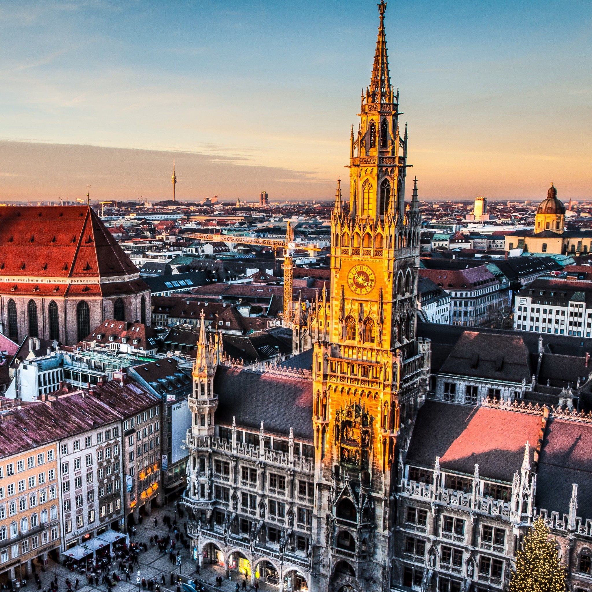 Download Munich Skyline HD wallpaper for Nexus 9 - HDwallpapers.net