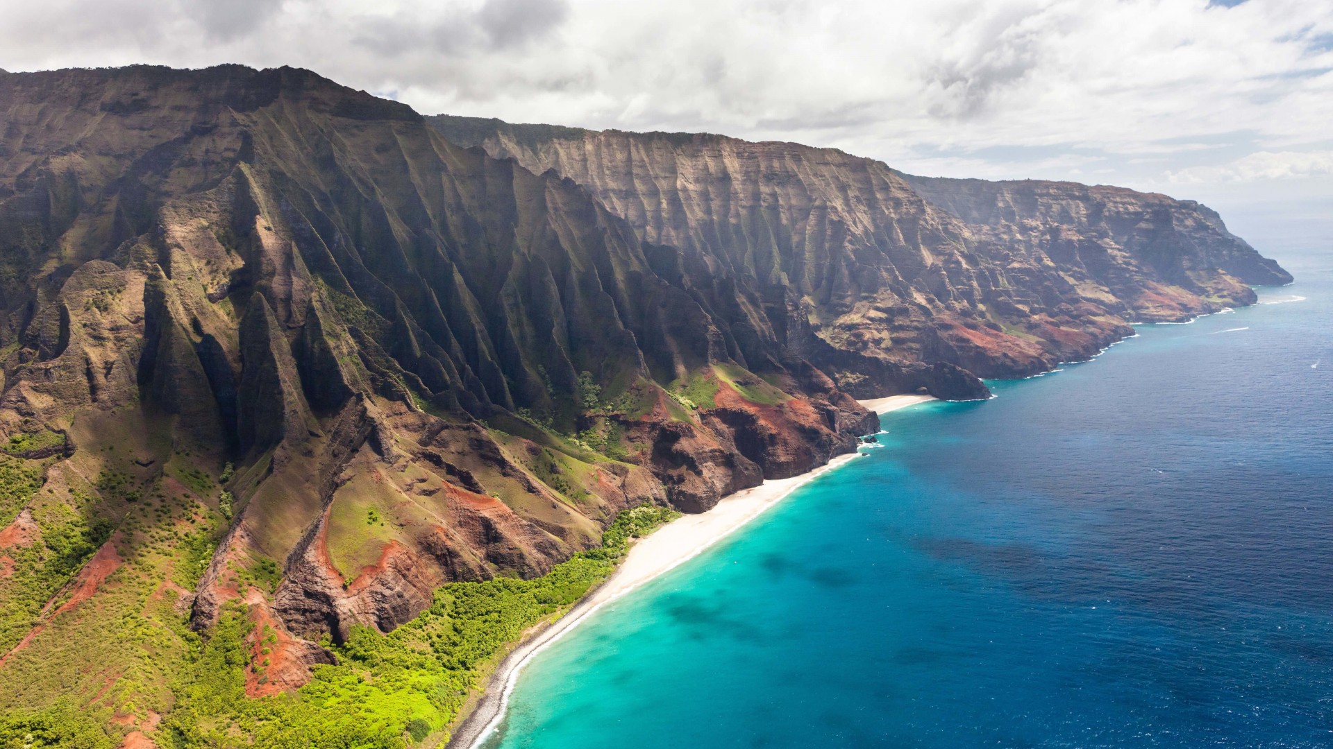 Download Na Pali Coast HD wallpaper for 1920 x 1080 - HDwallpapers.net