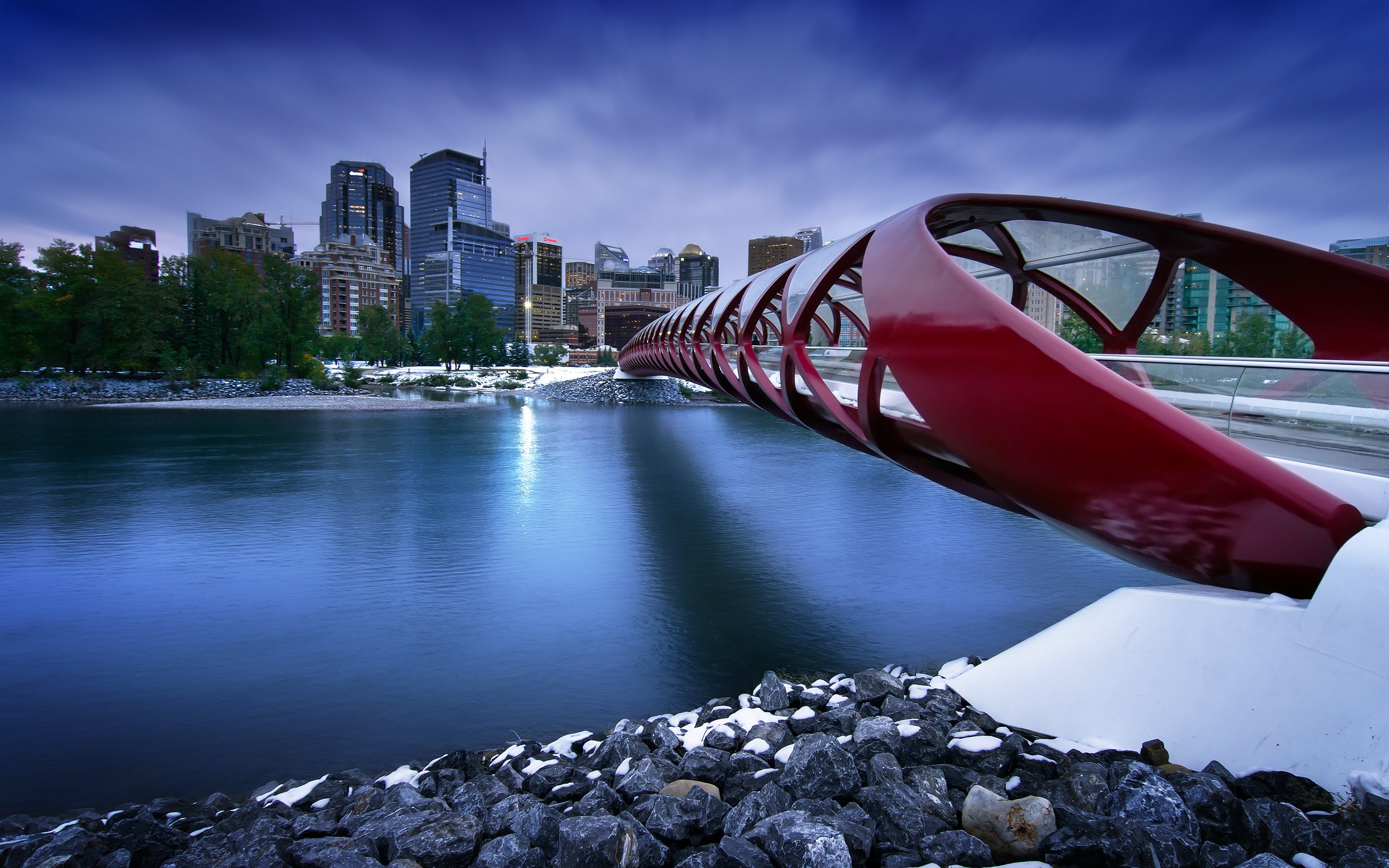 Download Peace Bridge HD wallpaper for 2880 x 1800 - HDwallpapers.net