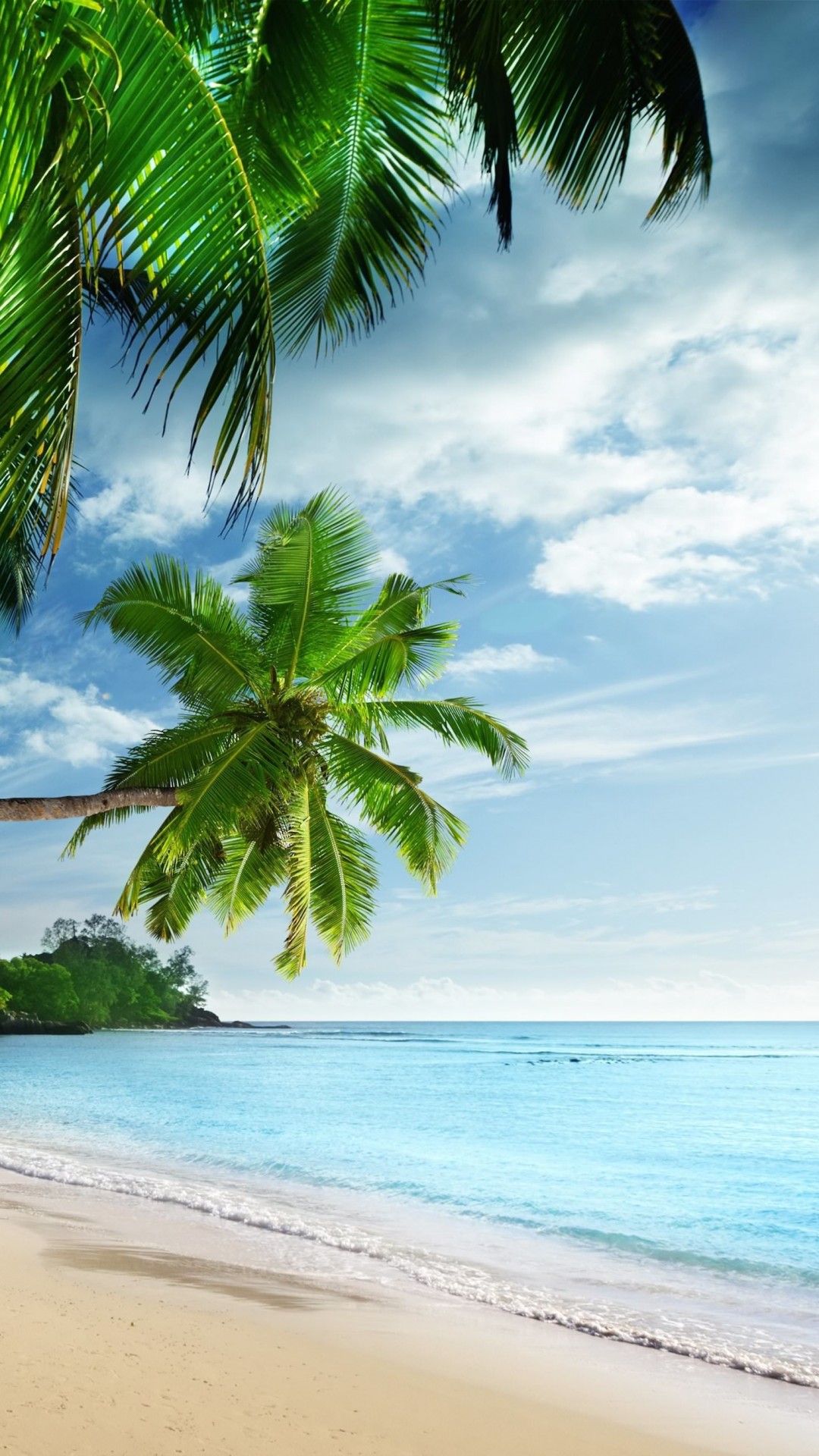 Download Tropical Paradise Beach HD wallpaper for Moto X - HDwallpapers.net