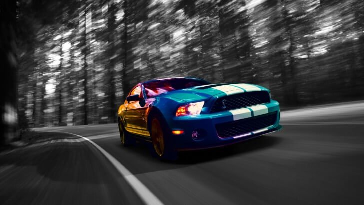 Mustang Car 3d Wallpaper