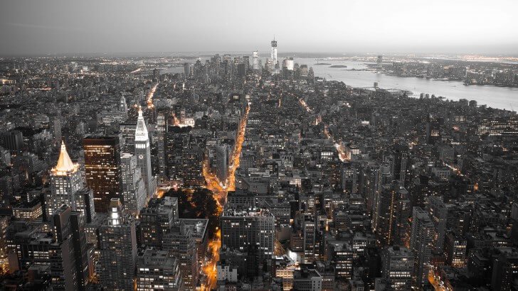 new york city by night wallpaper city architecture hd wallpapers hdwallpapers net http creativecommons org licenses by sa 3 0